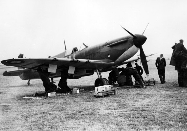 Battle of Britain working on plane
