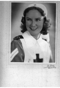 Jennie Upton has commented on this post and sent a picture of her mother who served as a VAD in Kenya.