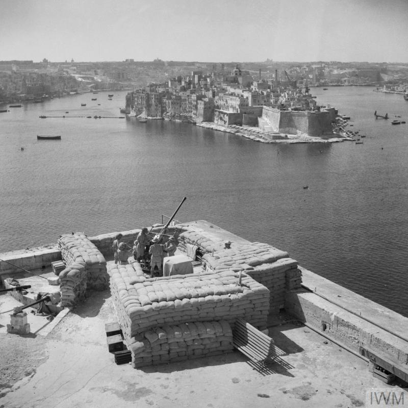 THE BRITISH ARMY ON MALTA 1942 @IWM GM946